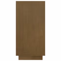 vidaXL Solid Pinewood Book Cabinet/Room Divider Multi Colours Multi Sizes - honey brown, 80 x 35 x 71 cm - Additional view 6