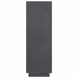 vidaXL Solid Pinewood Book Cabinet/Room Divider Multi Colours Multi Sizes - grey, 80 x 35 x 103 cm - Additional view 6