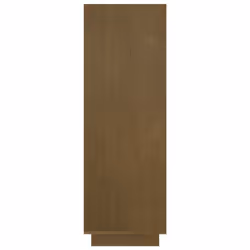 vidaXL Solid Pinewood Book Cabinet/Room Divider Multi Colours Multi Sizes - honey brown, 80 x 35 x 103 cm - Additional view 6
