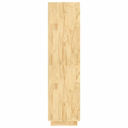 vidaXL Solid Pinewood Book Cabinet/Room Divider Multi Colours Multi Sizes - brown, 80 x 35 x 135 cm - Additional view 6
