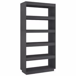 VidaXL 810896, Grey, Wood, Wood, Pinewood, 800 mm, 350 mm