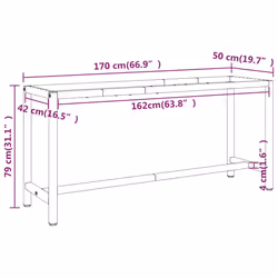 VidaXL 151452 table part - Additional view 8