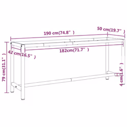 VidaXL 151453 table part - Additional view 8