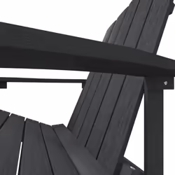 VidaXL 318638 outdoor chair Terrace Padded seat High-Density Polyethylene (HDPE), Steel Anthracite - Additional view 6