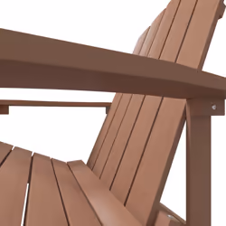 VidaXL 318639 outdoor chair Terrace Padded seat High-Density Polyethylene (HDPE), Steel Brown - Additional view 6