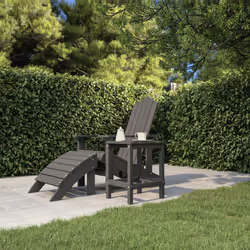 VidaXL 318642 outdoor table Anthracite