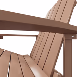 VidaXL 318647 outdoor chair Terrace Padded seat High-Density Polyethylene (HDPE), Steel Brown - Additional view 6