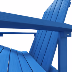 VidaXL 318648 outdoor chair Terrace Padded seat High-Density Polyethylene (HDPE), Steel Aqua colour, Blue - Additional view 6