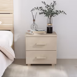 VidaXL 340404 nightstand/bedside table Brown