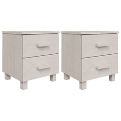 VidaXL 340409 nightstand/bedside table White