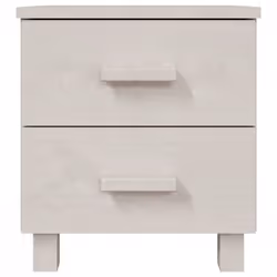 VidaXL 340409 nightstand/bedside table White - Additional view 4