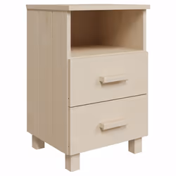 VidaXL 340416 nightstand/bedside table Brown
