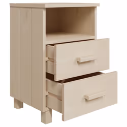 VidaXL 340416 nightstand/bedside table Brown - Additional view 6