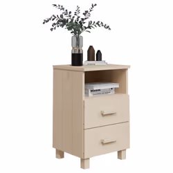 VidaXL 340416 nightstand/bedside table Brown - Additional view 7