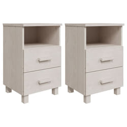 VidaXL 340417 nightstand/bedside table White