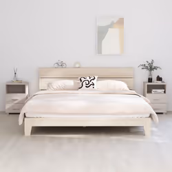 VidaXL 340417 nightstand/bedside table White