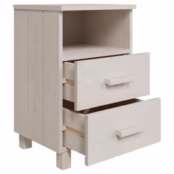 VidaXL 340417 nightstand/bedside table White - Additional view 6