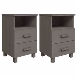 VidaXL 340419, MDF, Pinewood, HAMAR, 400 mm, 350 mm, 620 mm, 2 pc(s)