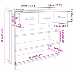 VidaXL 340466 coffee/side/end table - Additional view 8