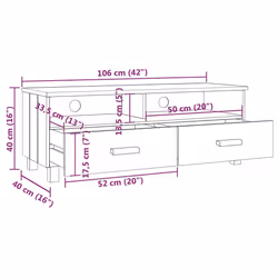 VidaXL 340469 TV cabinet/entertainment centre - Additional view 8