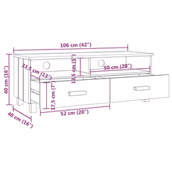 VidaXL 340471 TV cabinet/entertainment centre - Additional view 8