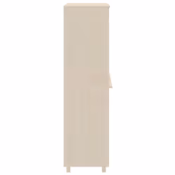 vidaXL Wardrobe HAMAR Honey Brown 89x50x180 cm Solid Wood Pine - Additional view 4