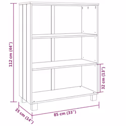 VidaXL 340486 living room bookcase - Additional view 8