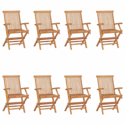 VidaXL 3096595, Terrace, Teak, 42 cm, 45 cm, 66 cm