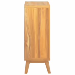 vidaXL Solid Wood Teak Chest of Drawers Wooden Sideboard Storage Side Cabinet