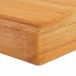 vidaXL Solid Wood Teak Bench 80 cm Wooden Kitchen Dining Hallway Bench Seat - Additional view 4