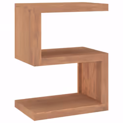 vidaXL Solid Wood Teak Side Table Wooden End Sofa Console Couch Lamp Table