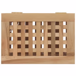 vidaXL Solid Wood Teak Wash Bin Sorter Washing Basket 35x25x60 cm/50x35x60 cm - 35 x 25 x 60 cm - Additional view 6