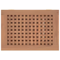 vidaXL Solid Wood Teak Wash Bin Sorter Washing Basket 35x25x60 cm/50x35x60 cm - 50 x 35 x 60 cm - Additional view 6
