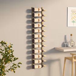 VidaXL 340880 wine rack Iron Gold