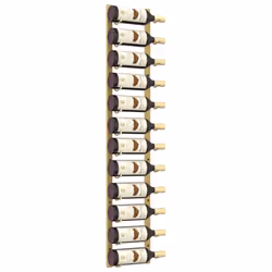 VidaXL 340880 wine rack Iron Gold