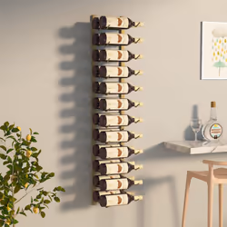 VidaXL 340884 wine rack Iron Gold