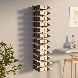 VidaXL 340887 wine rack Iron White