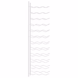 VidaXL 340887 wine rack Iron White - Additional view 5