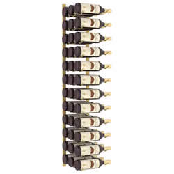 VidaXL 340888 wine rack Iron Gold