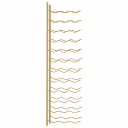 VidaXL 340888 wine rack Iron Gold - Additional view 5