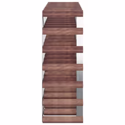 VidaXL 340893 wine rack Steel, Wood Brown - Additional view 5