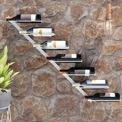 VidaXL 340896 wine rack Metal White