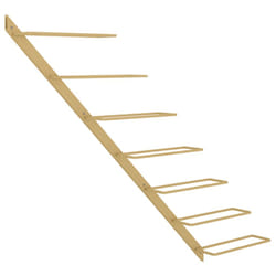 VidaXL 340897 wine rack Metal Gold