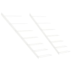 VidaXL 340898 wine rack Metal White