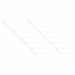 VidaXL 340898 wine rack Metal White - Additional view 4
