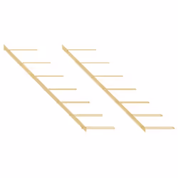 VidaXL 340899 wine rack Metal Gold - Additional view 4