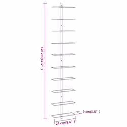 VidaXL 340904 wine rack Metal White - Additional view 6