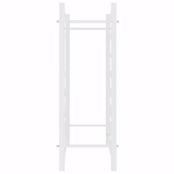 vidaXL Wine Rack for 96 Bottles Iron Wine Storage Cabinet Holder Shelf Indoor - white, 48 - Additional view 6