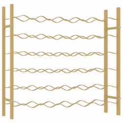 VidaXL 340911, Metal, Gold