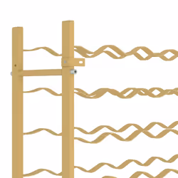VidaXL 340911 wine rack Metal Gold - Additional view 7